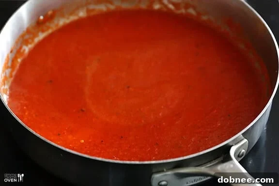 Pureed Roasted Red Pepper Mixture Blending Roasted Red Peppers for Sauce