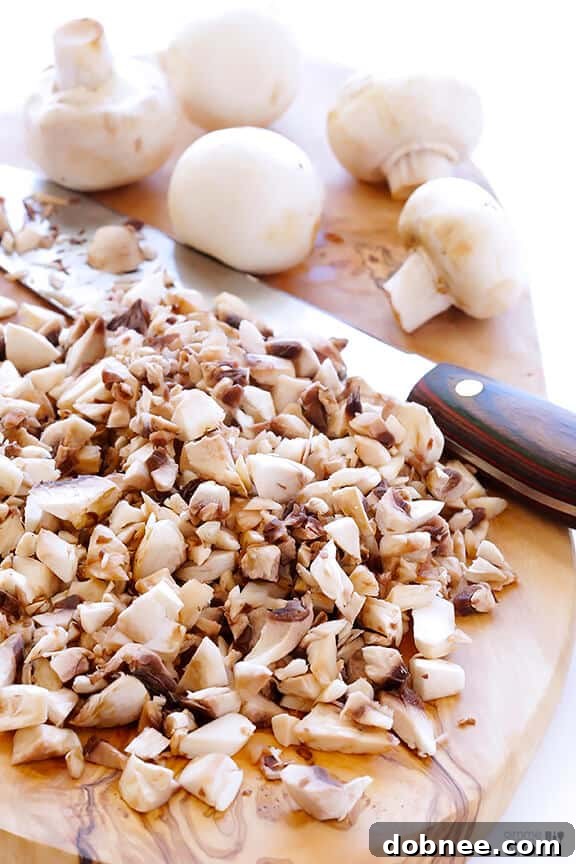 Key Ingredients for Homemade Condensed Cream of Mushroom Soup