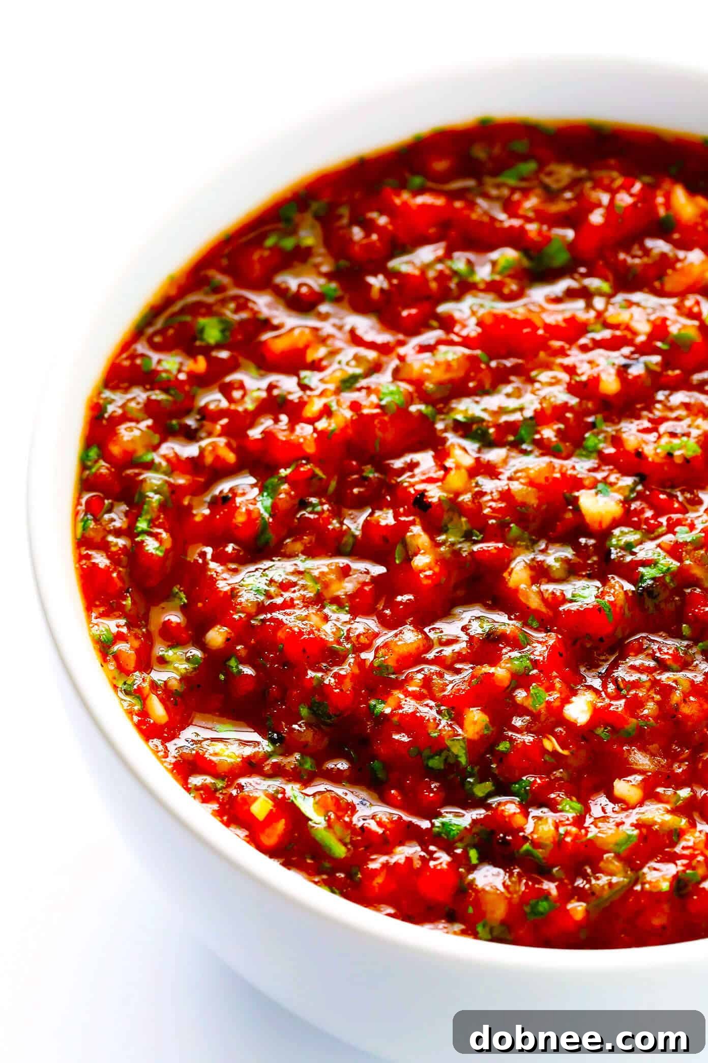The BEST homemade restaurant-style salsa recipe