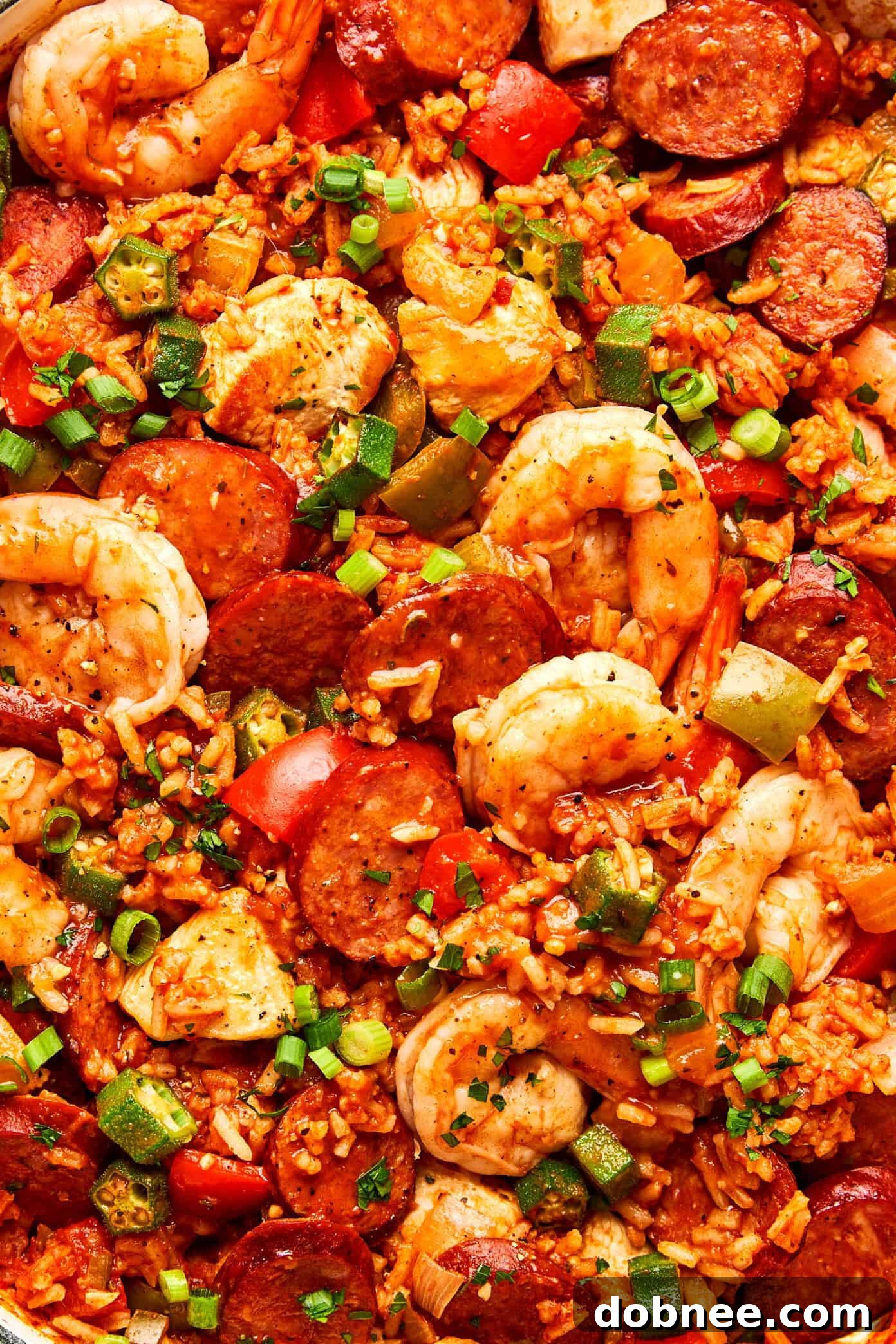 A side dish of cornbread, perfect for serving with Jambalaya.