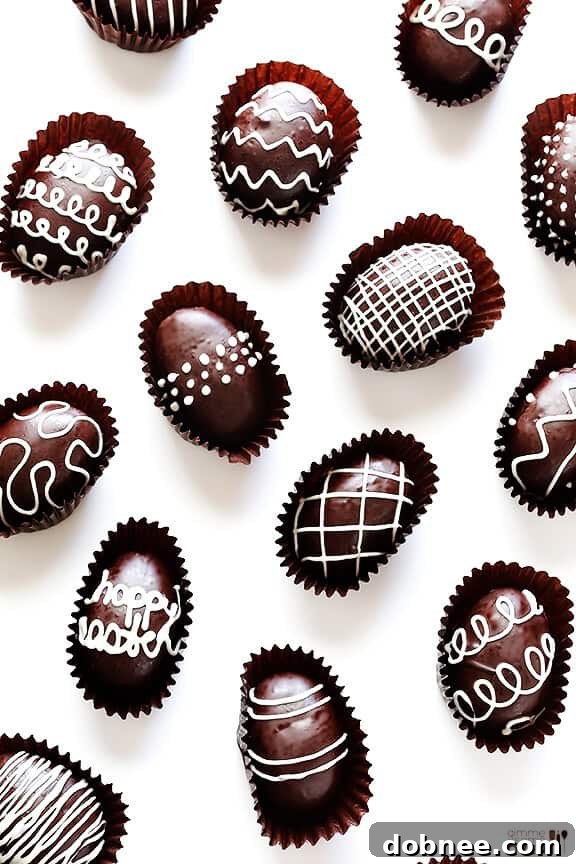 4-Ingredient Easter Egg Oreo Truffles | gimmesomeoven.com 4-Ingredient Easter Egg Oreo Truffles | gimmesomeoven.com