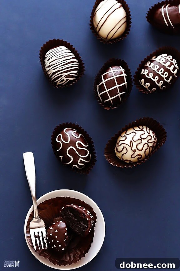 4-Ingredient Easter Egg Oreo Truffles | gimmesomeoven.com 4-Ingredient Easter Egg Oreo Truffles | gimmesomeoven.com