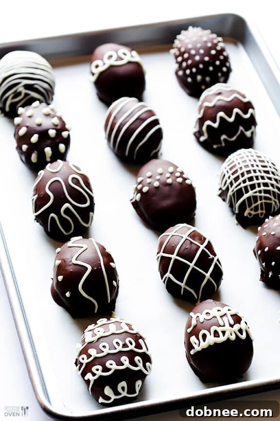 4-Ingredient Easter Egg Oreo Truffles | gimmesomeoven.com 4-Ingredient Easter Egg Oreo Truffles | gimmesomeoven.com