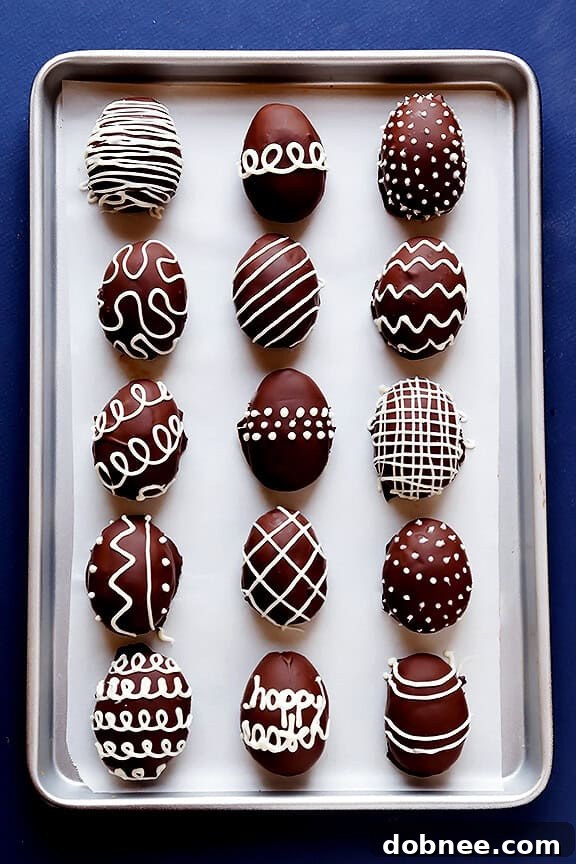 4-Ingredient Easter Egg Oreo Truffles | gimmesomeoven.com 4-Ingredient Easter Egg Oreo Truffles | gimmesomeoven.com