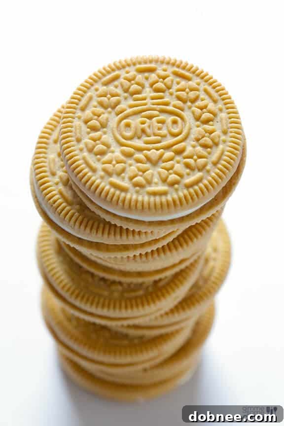 Golden Oreos and Cream Cheese for Truffles