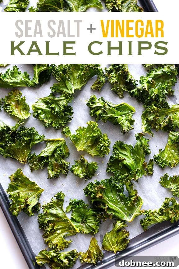 Sea Salt and Vinegar Kale Chips | gimmesomeoven.com #vegan #glutenfree