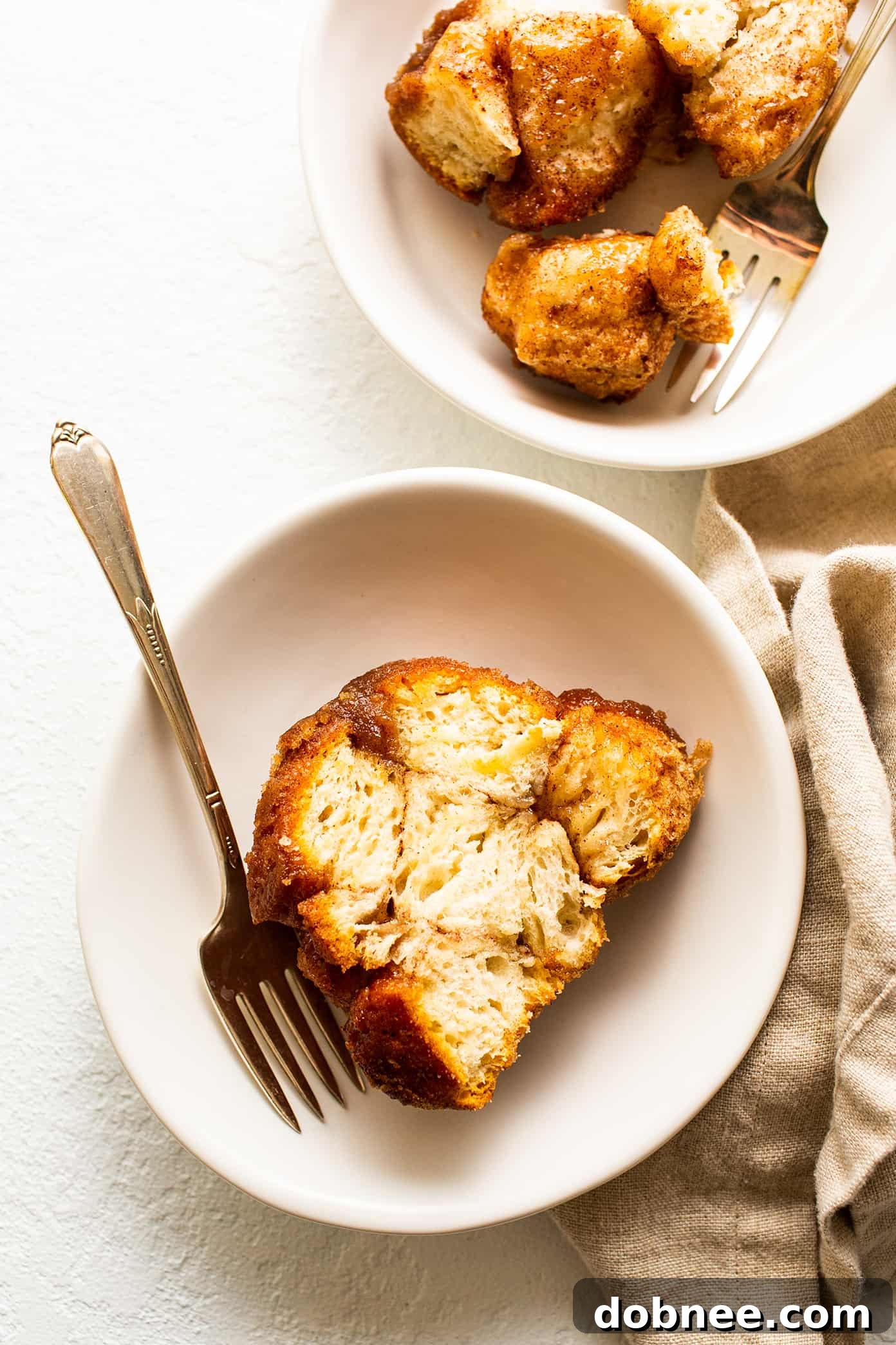 An array of delicious breakfast dishes, suggesting other recipes by the author