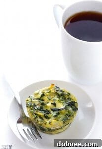 Easy Spinach Artichoke Quiche Cups Recipe Card