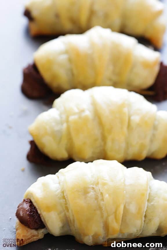 Nutella, Puff Pastry, and Egg: The Essential Trio