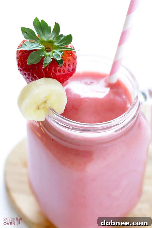 Refreshing Strawberry Banana Smoothie Recipe