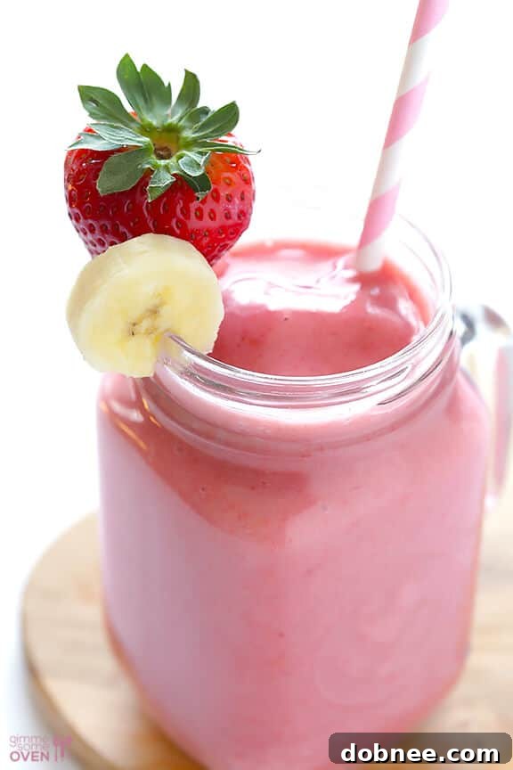 How to make the best Strawberry Banana Smoothie