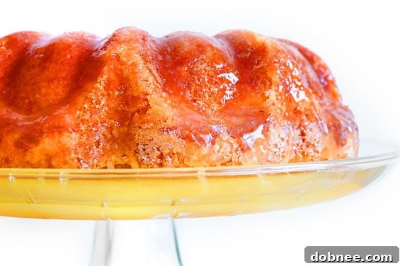 Rich and moist Rum Cake, a popular dessert recipe from Gimme Some Oven.