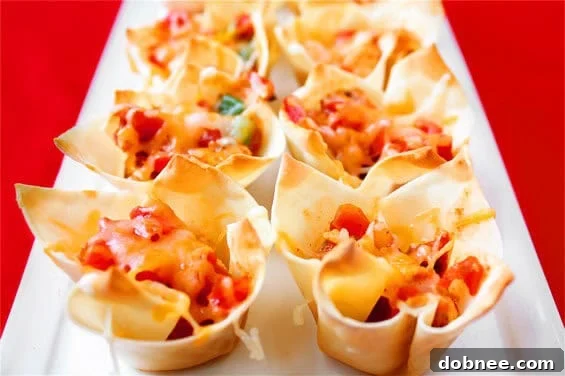 Flavorful Chipotle Chicken Cups, an easy appetizer or light meal recipe.