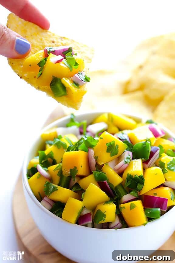 Classic 5-Ingredient Mango Salsa
