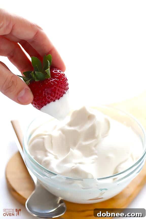 Creamy coconut whipped cream in a bowl, ready to be served