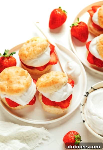 Delicious Vegan Strawberry Shortcake with Coconut Whipped Cream