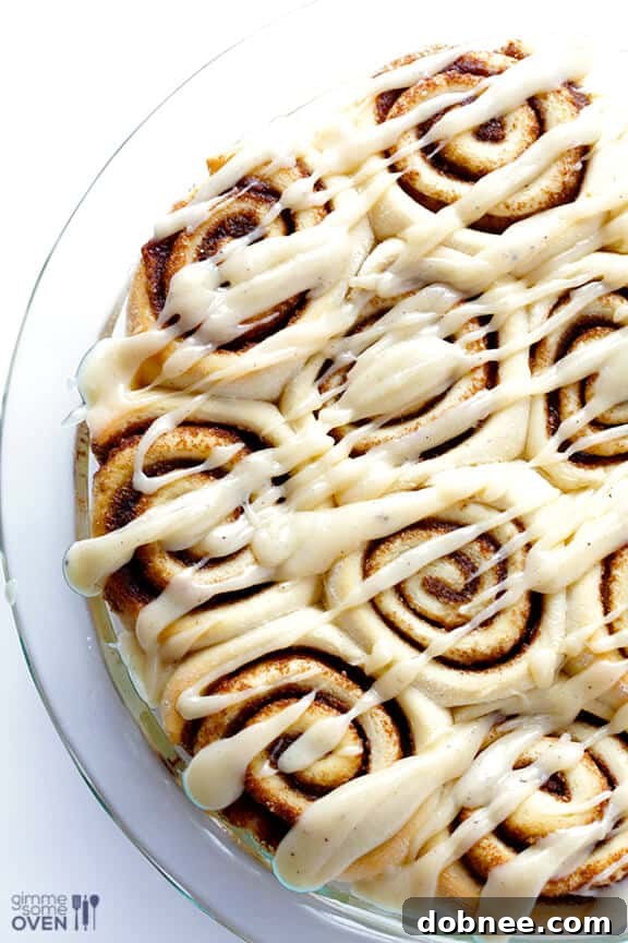 Indulge in the ultimate comfort food: incredibly delicious Brown Butter Cinnamon Rolls, ready in just over an hour!