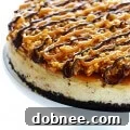 Samoa Cheesecake (a.k.a. Caramel DeLites Cheesecake) | gimmesomeoven.com #dessert