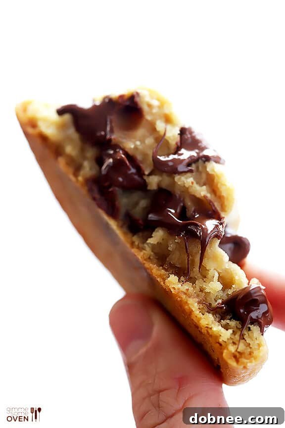 Freshly baked coconut oil chocolate chip cookies on a baking sheet