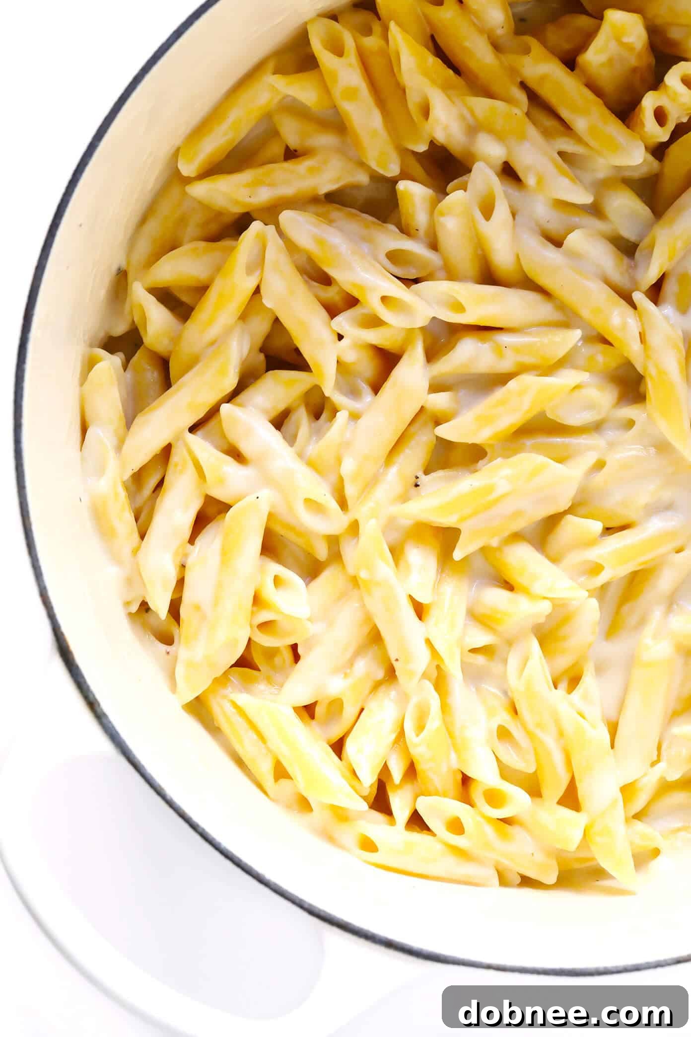 Creamy Alfredo Pasta base for Baked Ziti