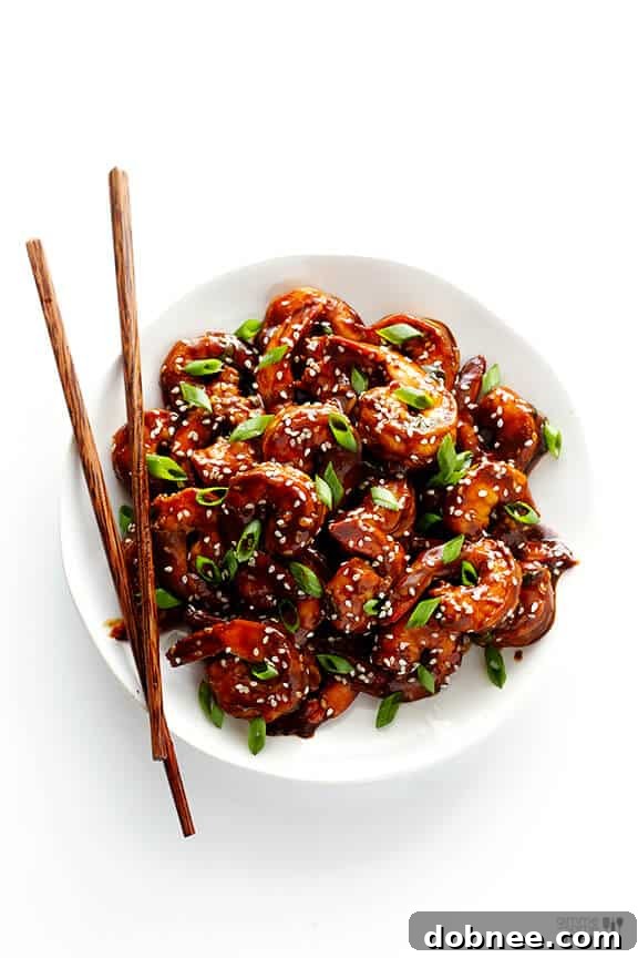 Easy Hoisin Shrimp Ingredients