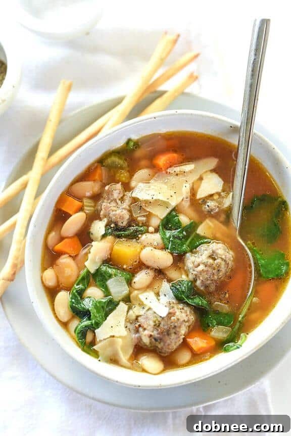 Rustic Slow Cooker Tuscan White Bean and Sausage Soup