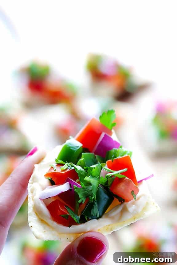 Pico Nacho Bites | gimmesomeoven.com #appetizer #snack