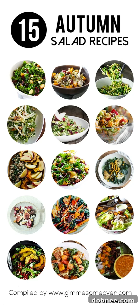 15 Amazing Autumn Salad Recipes Featuring Seasonal Ingredients