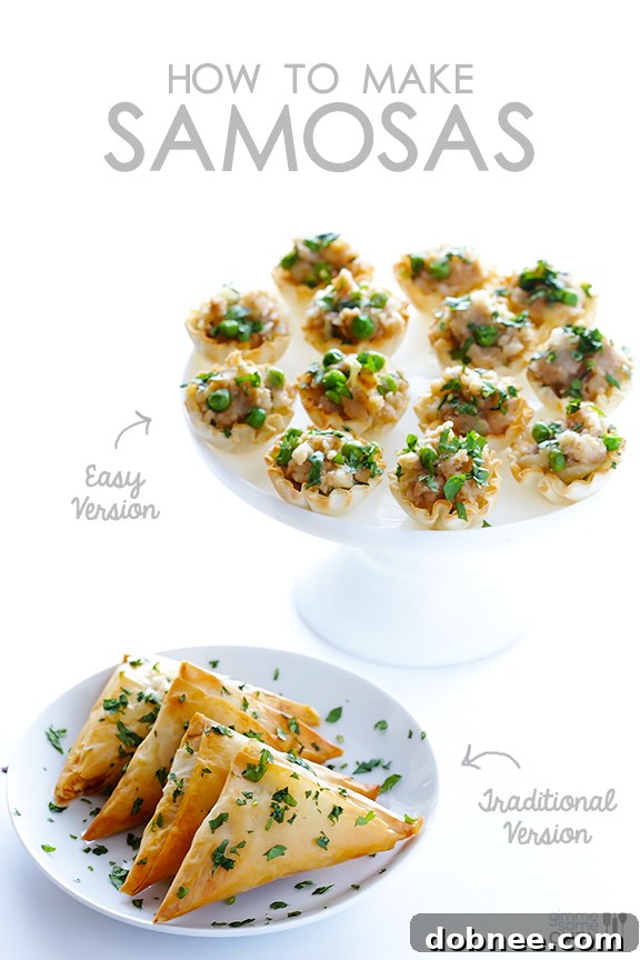 How To Make Baked Samosas (2 Ways!) | gimmesomeoven.com
