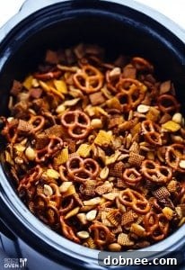 Slow Cooker Chex Mix - The best easy snack recipe!