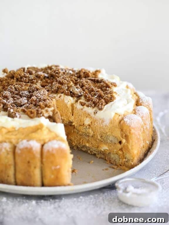 Pumpkin Tiramisu | foodiecrush.com