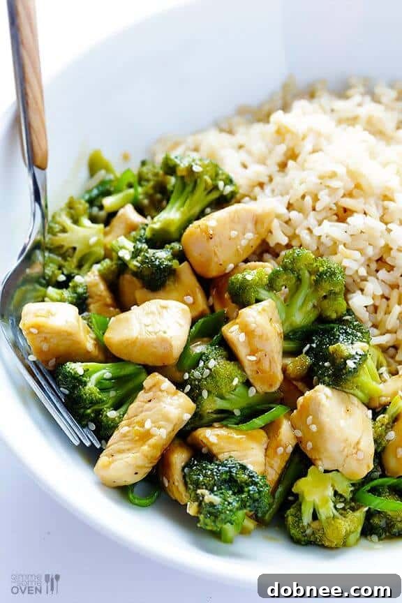 Quick and Nutritious 12-Minute Chicken and Broccoli recipe from Gimme Some Oven