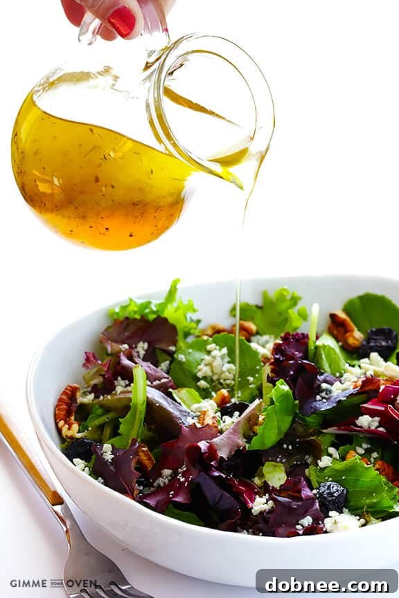 White Balsamic Vinaigrette | gimmesomeoven.com #vegan #glutenfree
