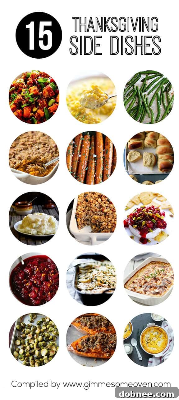 15 Thanksgiving Side Dishes - Simple, Classic, and Crowd-Pleasing Favorites