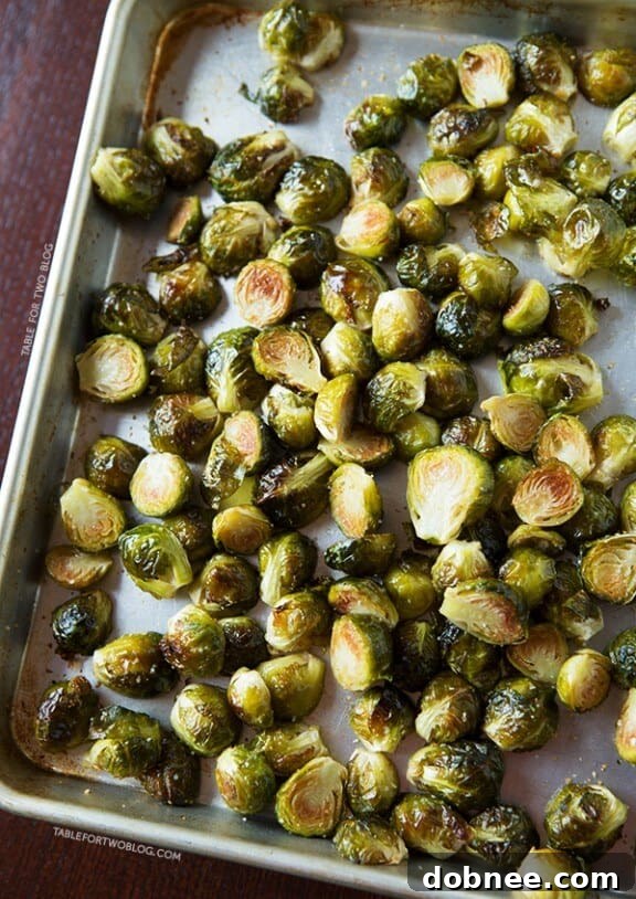 Roasted Garlic Brussels Sprouts - Earthy, Crispy, and Flavorful