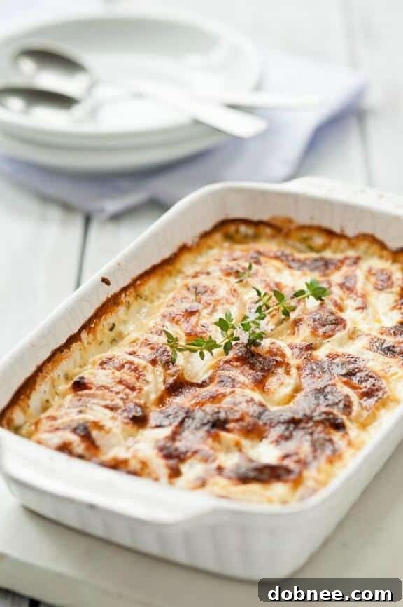 Turnip Gratin with Cream and Thyme - A Unique and Creamy Root Vegetable Dish