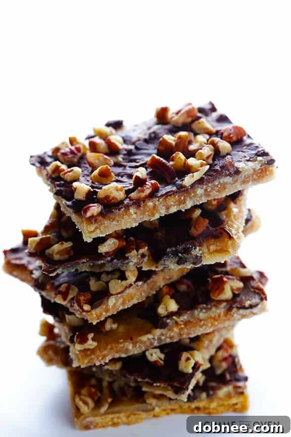 Delicious 5-Ingredient Graham Cracker Toffee: Easy Homemade Holiday Dessert
