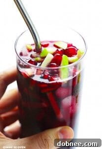 Pomegranate Green Apple Sangria