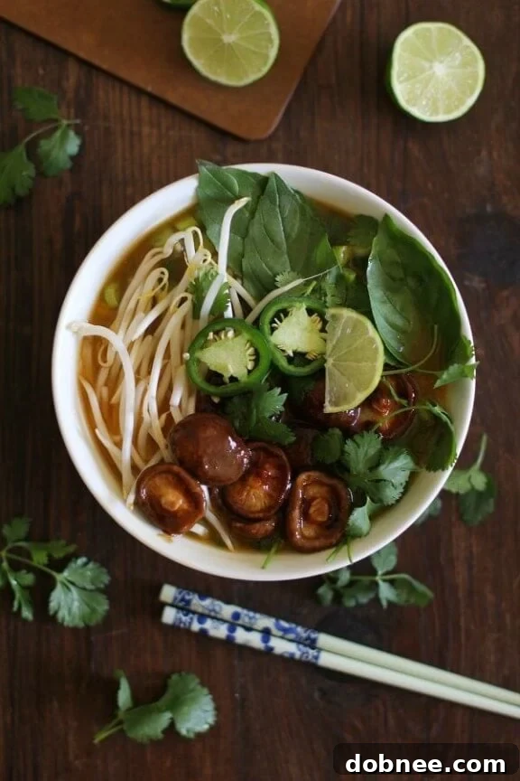30-Minute Vegetarian Pho Soup | theroastedroot.net