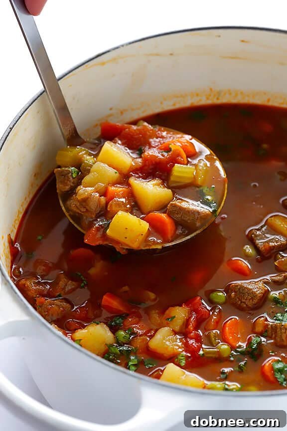 Freshly chopped vegetables ready for Vegetable Beef Soup