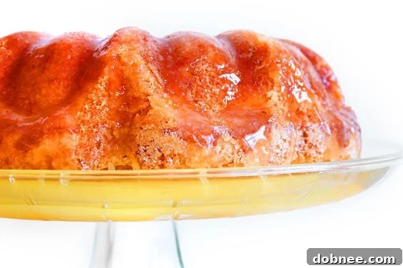 Delicious Homemade Rum Cake