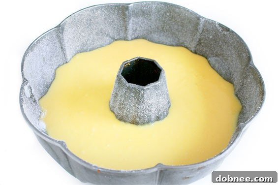 Moist Rum Cake with Golden Glaze