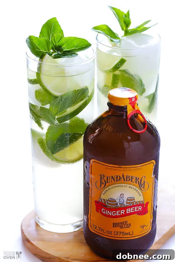 Ginger Beer Mojitos 9