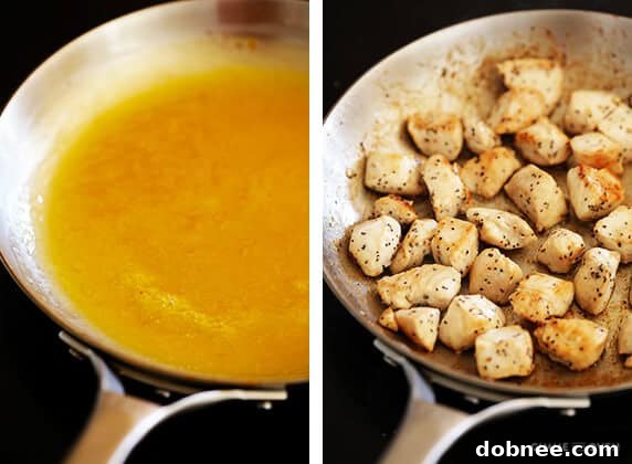 Simple Honey Lemon Chicken Stir Fry