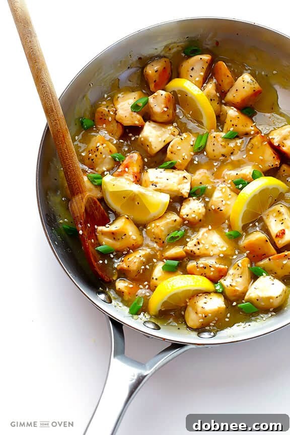 Honey Lemon Chicken close up