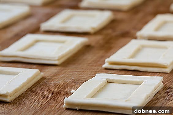 Close-up of baked Berry and Ricotta Danishes