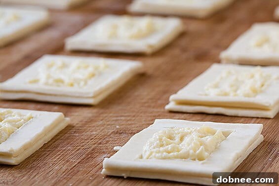 Close-up of Berry and Ricotta Danish filling