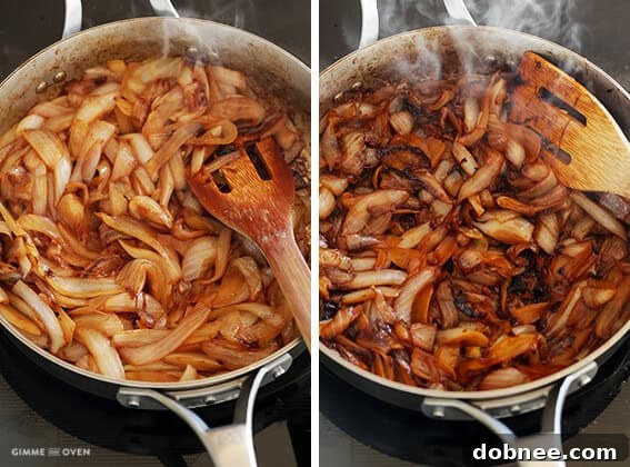 How To Make Caramelized Onions -- a step-by-step tutorial | gimmesomeoven.com