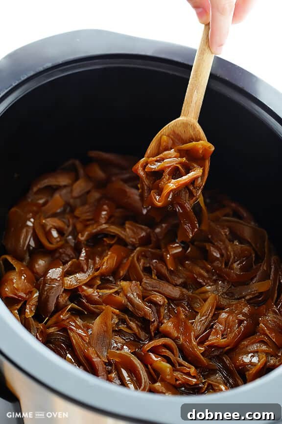 Perfectly Caramelized Onions Made Easy in a Slow Cooker