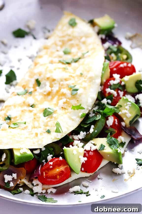 Easy Mexican Omelet - Quick, delicious, and perfect for breakfast!